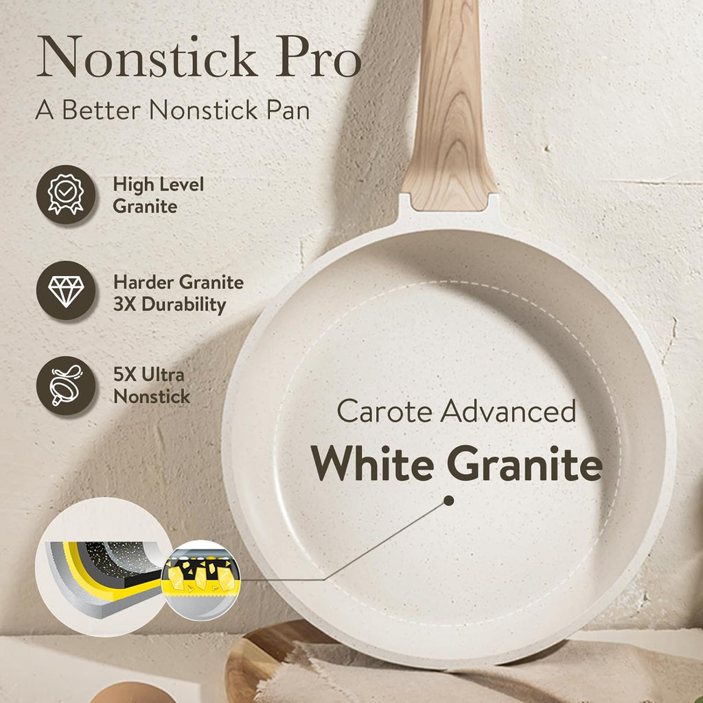 🍳 Nonstick Cookware Set — Safe, Durable &amp; Effortless Cooking