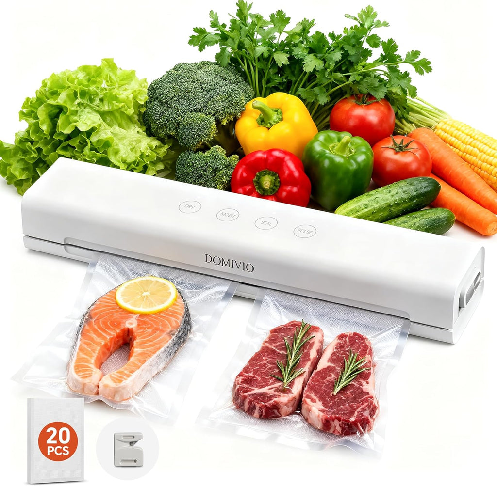 4-in-1 Vacuum Sealer Machine — Keep Food Fresh Up to 5x Longer