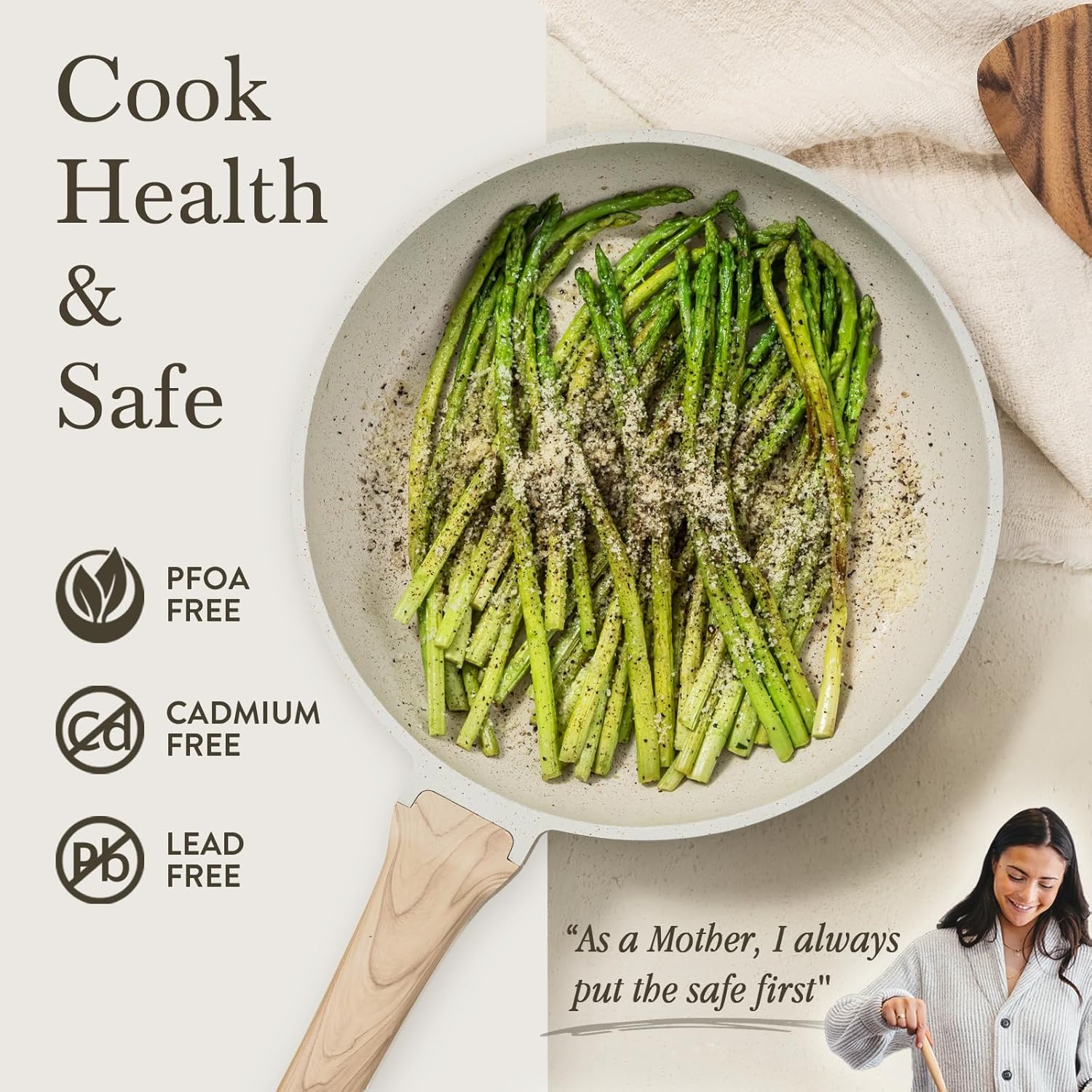 🍳 Nonstick Cookware Set — Safe, Durable &amp; Effortless Cooking