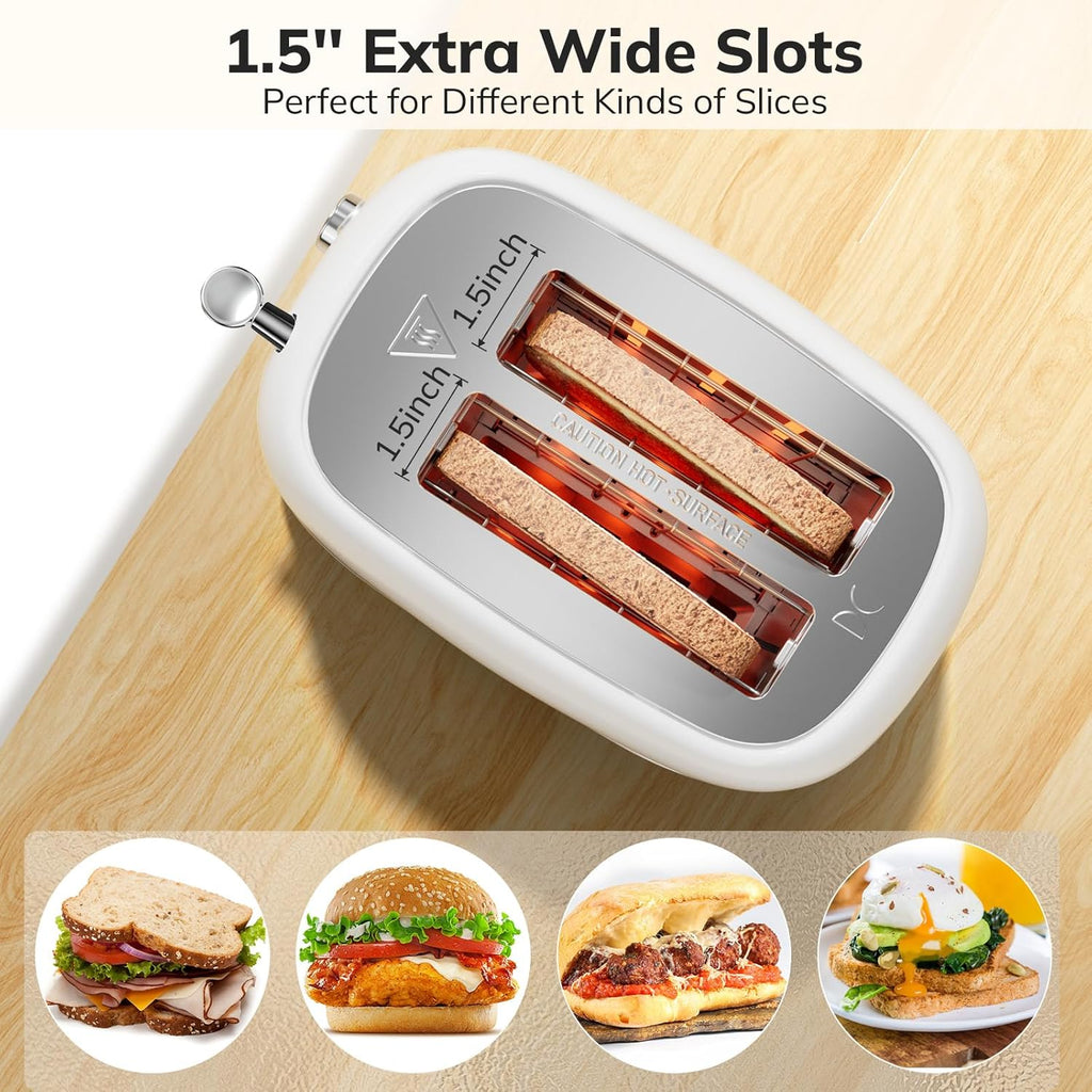 🍞 Compact 2-Slice Toaster — Simple, Stylish & Perfectly Practical
