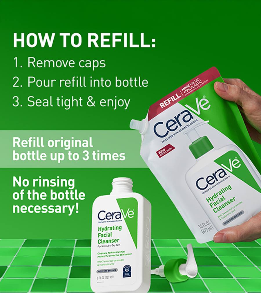 Hydrating Facial Cleanser Refill