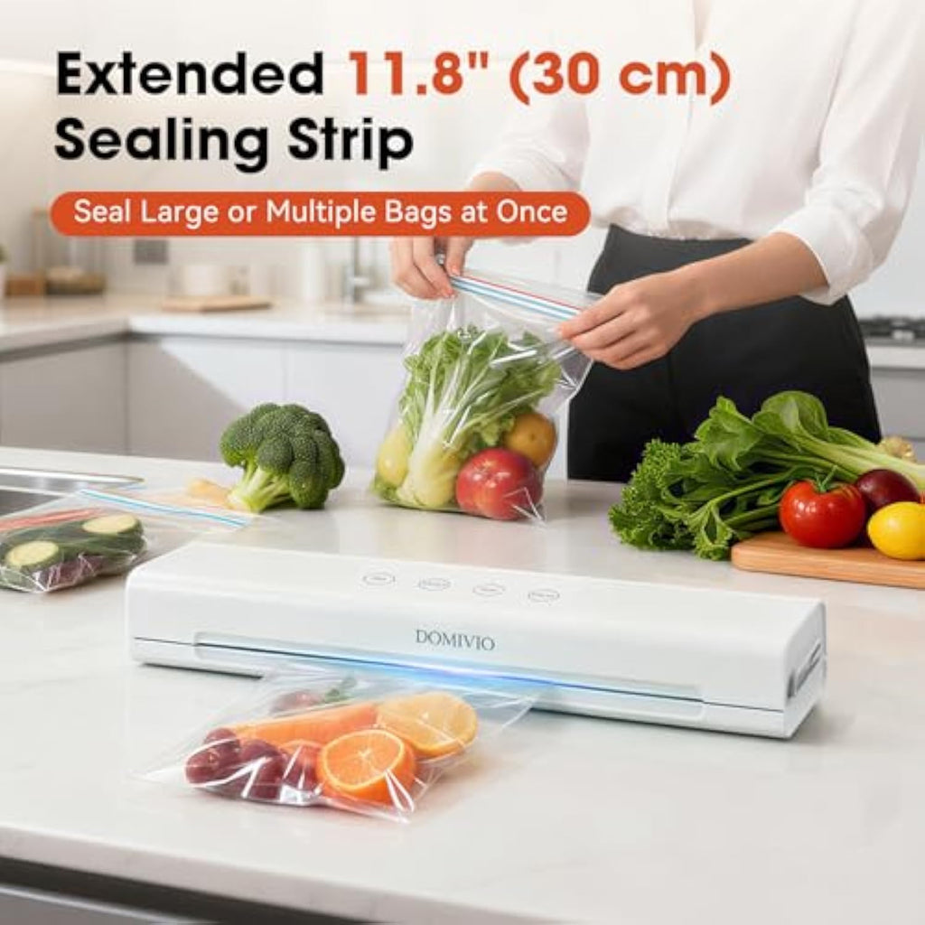 4-in-1 Vacuum Sealer Machine — Keep Food Fresh Up to 5x Longer